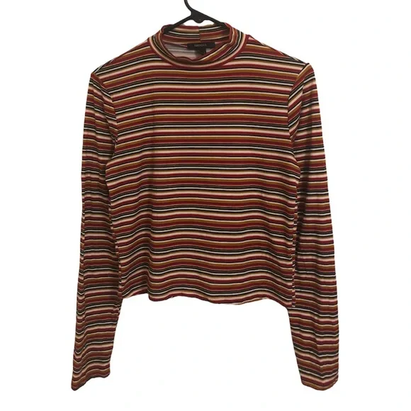 Long Sleeve Forever 21 Striped Top Buy FOREVER 21 Women Navy Blue